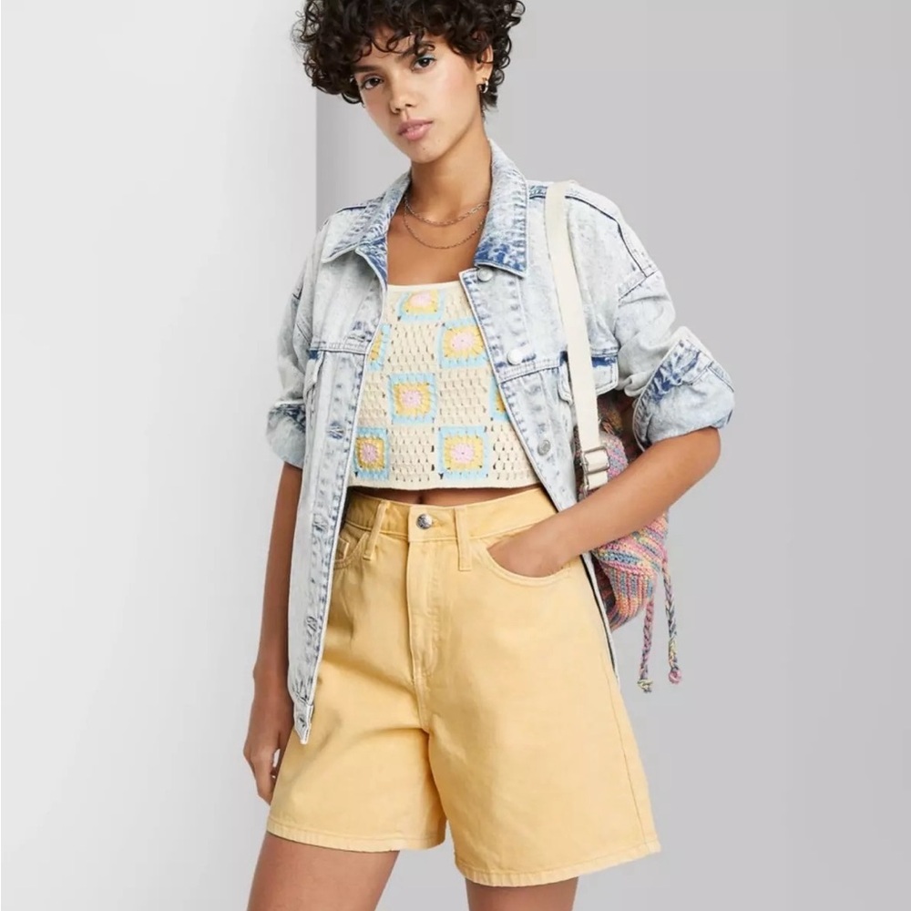 Wild Fable High Rise Bermuda Shorts